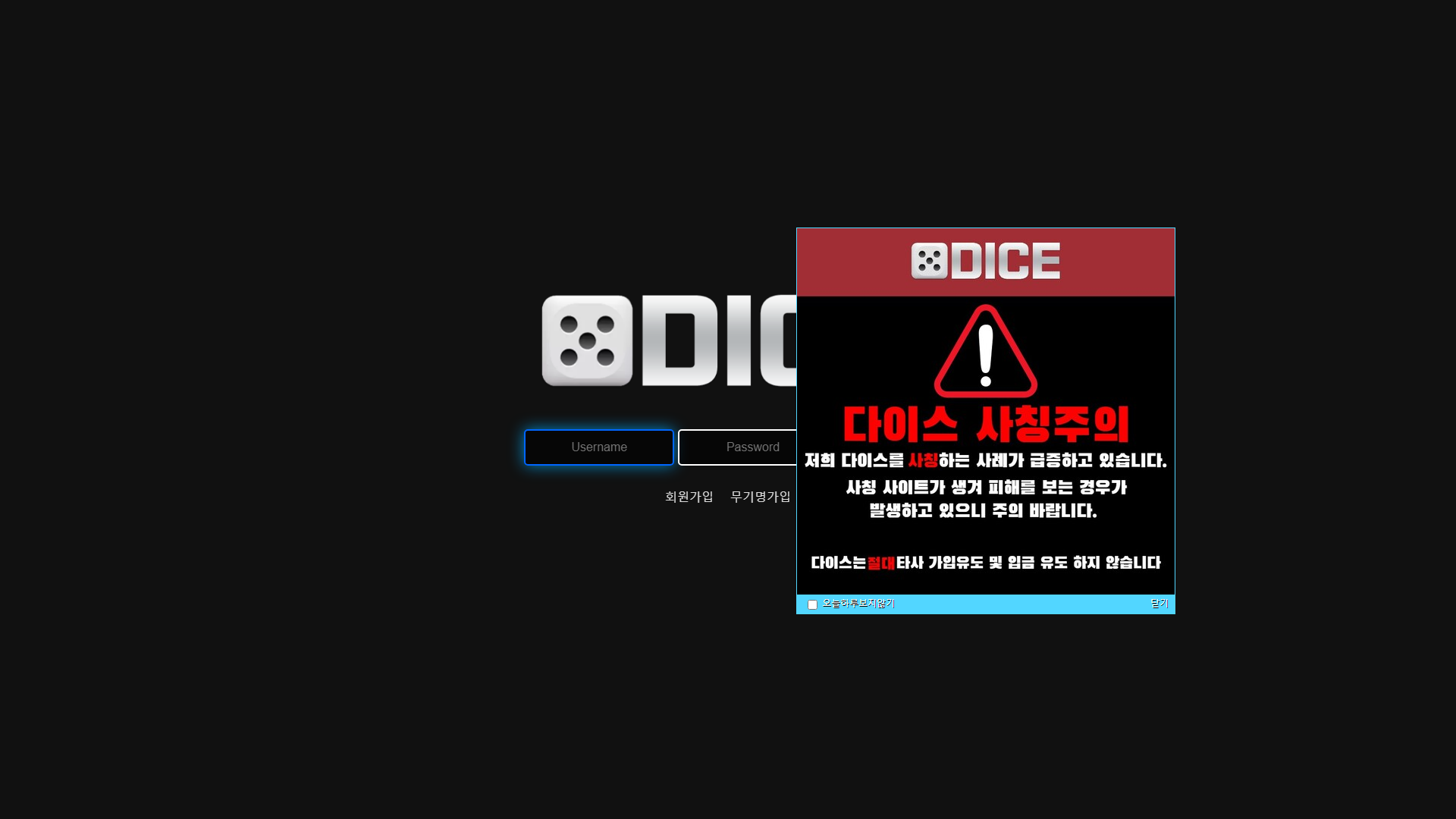 다이스_상세보기